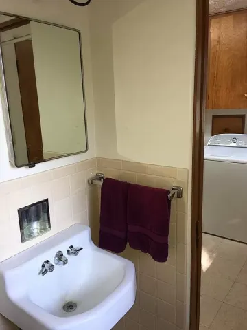 Second bathroom sink